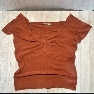 Abercrombie & Fitch Terracotta Blouse